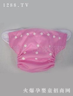 陽光寶寶粉色口袋式y(tǒng)inge尿褲