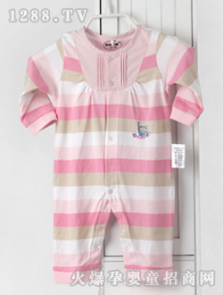 小豬班納粉色yinge連身套褲