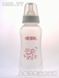 實(shí)感PP奶瓶300mL紅色