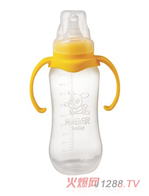 美兒貝比300ML標(biāo)口PP奶瓶