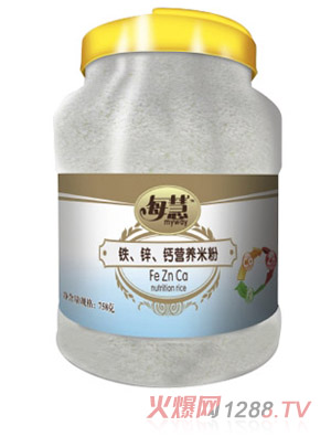 每慧鐵鋅鈣營(yíng)養(yǎng)米粉