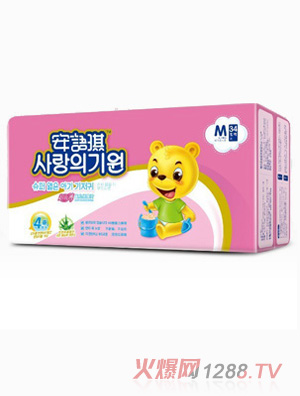 安語(yǔ)琪超級(jí)薄yinge紙尿片M