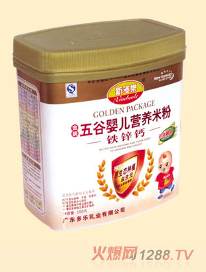 新多樂鐵鋅鈣五谷yinge營養(yǎng)米粉