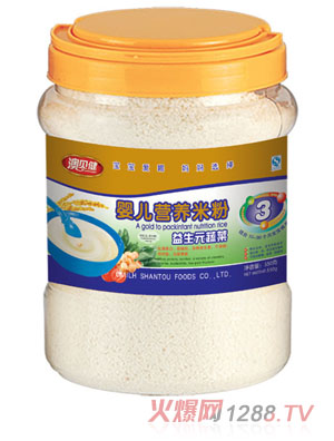 澳貝健益生元蔬菜yinge營(yíng)養(yǎng)米粉