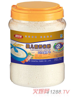澳貝健DHA胡蘿卜yinge營(yíng)養(yǎng)米粉