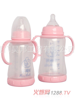 牛唄唄標準口徑防脹氣防燙玻璃奶瓶