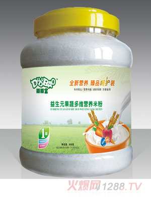 嘟嘟寶益生元果蔬多維營(yíng)養(yǎng)米粉
