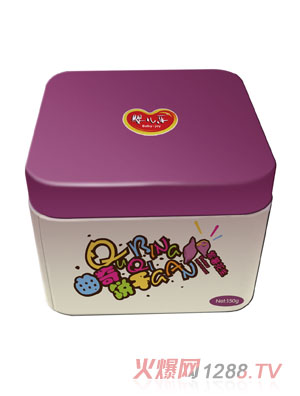 yinge樂(lè)紫薯花生曲奇餅干