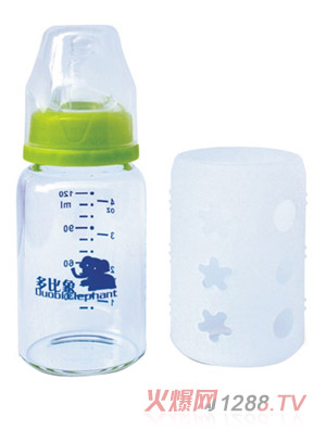 多比象yinge直身奶瓶綠色