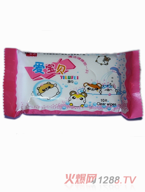 億露飛yinge濕巾愛(ài)寶貝10片裝