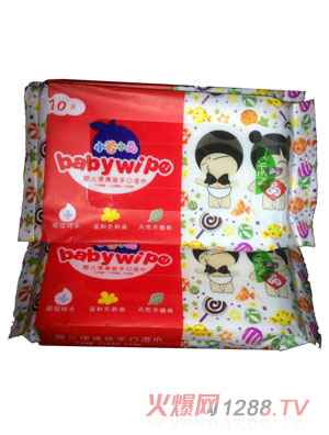 小谷小晶yinge便攜裝手口濕巾