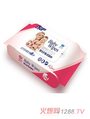 美芙特yinge護(hù)膚柔濕巾80片啟封