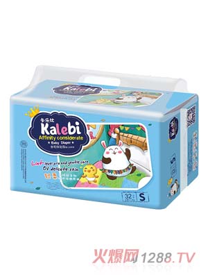 卡樂比超薄yinge紙尿褲S碼32片