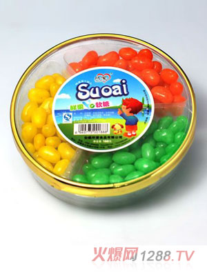 所愛(ài)鮮果VC軟糖多彩色三種口味