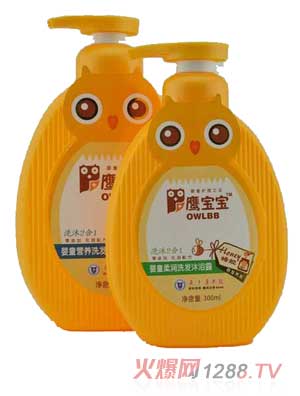 鷹寶寶嬰童營養(yǎng)柔潤洗發(fā)沐浴露
