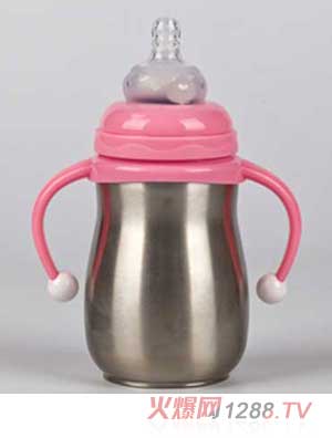 亨特貝貝不銹鋼保溫奶瓶180ml