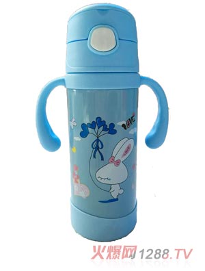好樂嬰藍(lán)色水杯