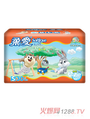 柔愛華納寶寶紙尿褲S碼30片