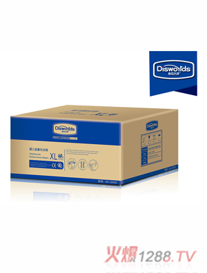 迪世樂(lè)園yinge輕奢紙尿褲XL 46片整箱