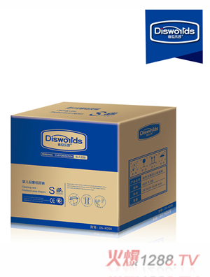 迪世樂(lè)園yinge輕奢紙尿褲S 60片整箱