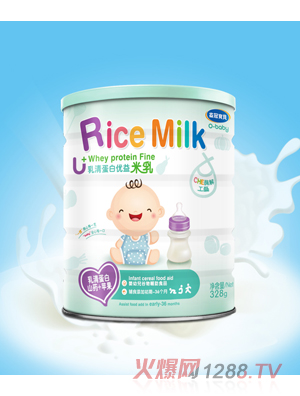 益冠寶貝yingye乳清蛋白優(yōu)益米乳山藥+蘋果328克