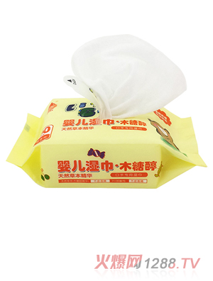 永潤(rùn)yinge木糖醇濕巾（無(wú)蓋）