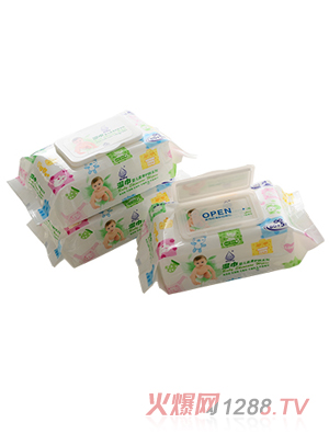 永潤(rùn)yinge柔滑護(hù)膚濕巾85片