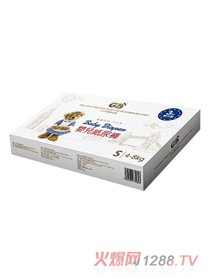 大不列顛泰迪熊大環(huán)腰紙尿褲S碼-旅行裝