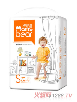 媽咪小熊yinge特惠極薄紙尿片S70