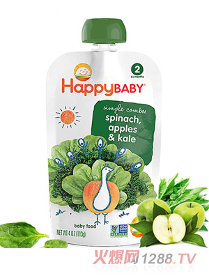 禧貝菠菜蘋果羽衣甘藍(lán)泥