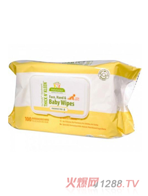 蝶雅絲100片裝面部和手部yinge濕巾