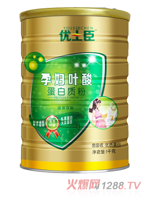 優(yōu)士臣yunf葉酸蛋白質(zhì)粉