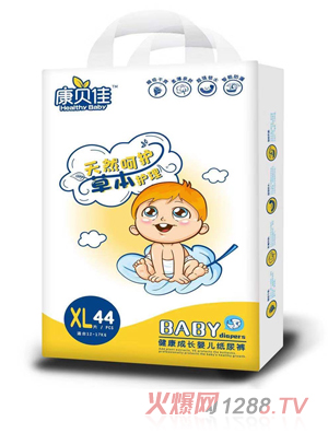 康貝佳健康成長yinge紙尿褲XL44