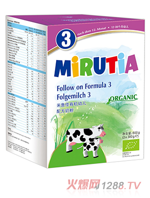 米魯佳youe有機(jī)配方奶粉3段