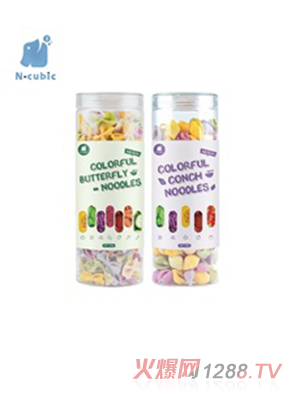 N-cubic恩庫克 yinge多彩果蔬面條140g