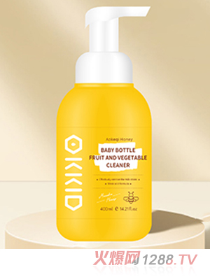 OKKID澳可奇麥盧卡蜂蜜yinge奶瓶果蔬清洗劑400ml
