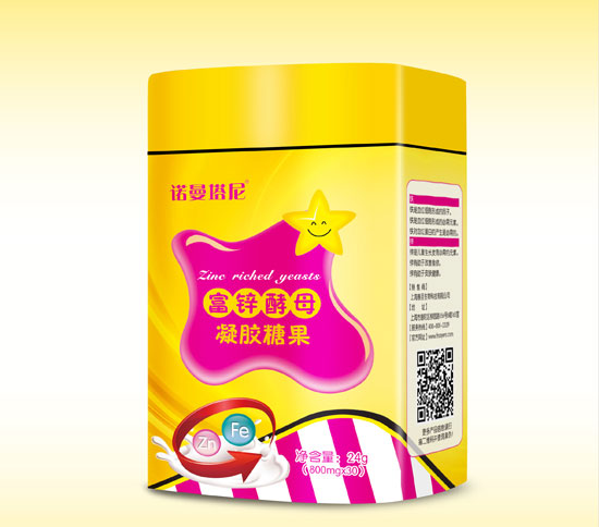 諾曼塔尼QS富鋅酵母膠丸30粒(鐵盒)