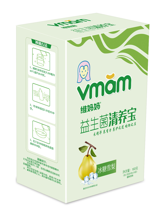 維媽媽冰糖雪梨益生菌清養(yǎng)寶盒裝