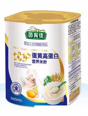 茵育佳優(yōu)護(hù)蛋黃高蛋白營養(yǎng)米粉